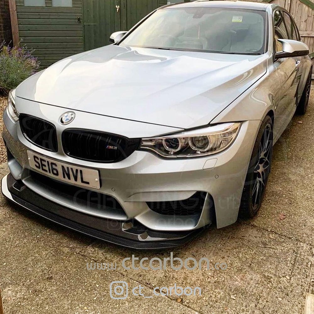 BMW M3/M4 (F80 F82 F83) CARBON FIBRE SPLITTER - GTS STYLE