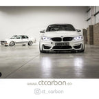 BMW M3/M4 (F80 F82 F83) CARBON FIBRE SPLITTER (NO CANARDS) - MP STYLE