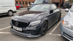MERCEDES C43 & C CLASS W205 FACELIFT CARBON FIBRE SPLITTER - CT STYLE