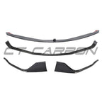 TOYOTA SUPRA 2019+ A90 CARBON FIBRE SPLITTER - V2