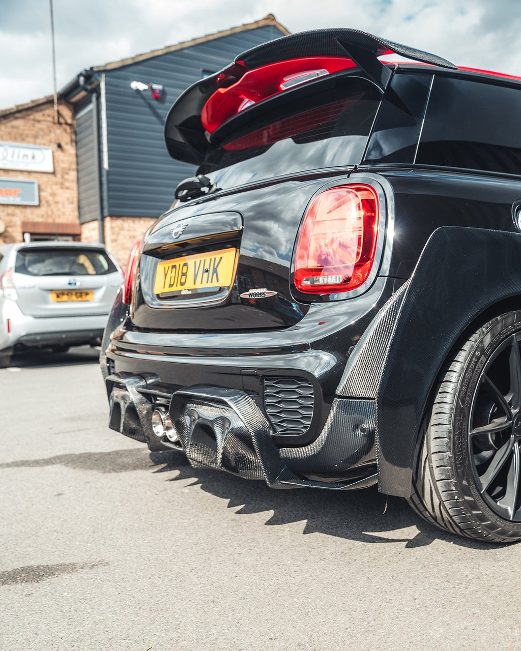 MINI COOPER S F56/F66 JCW SPORT PACK CARBON FIBRE SPOILER
