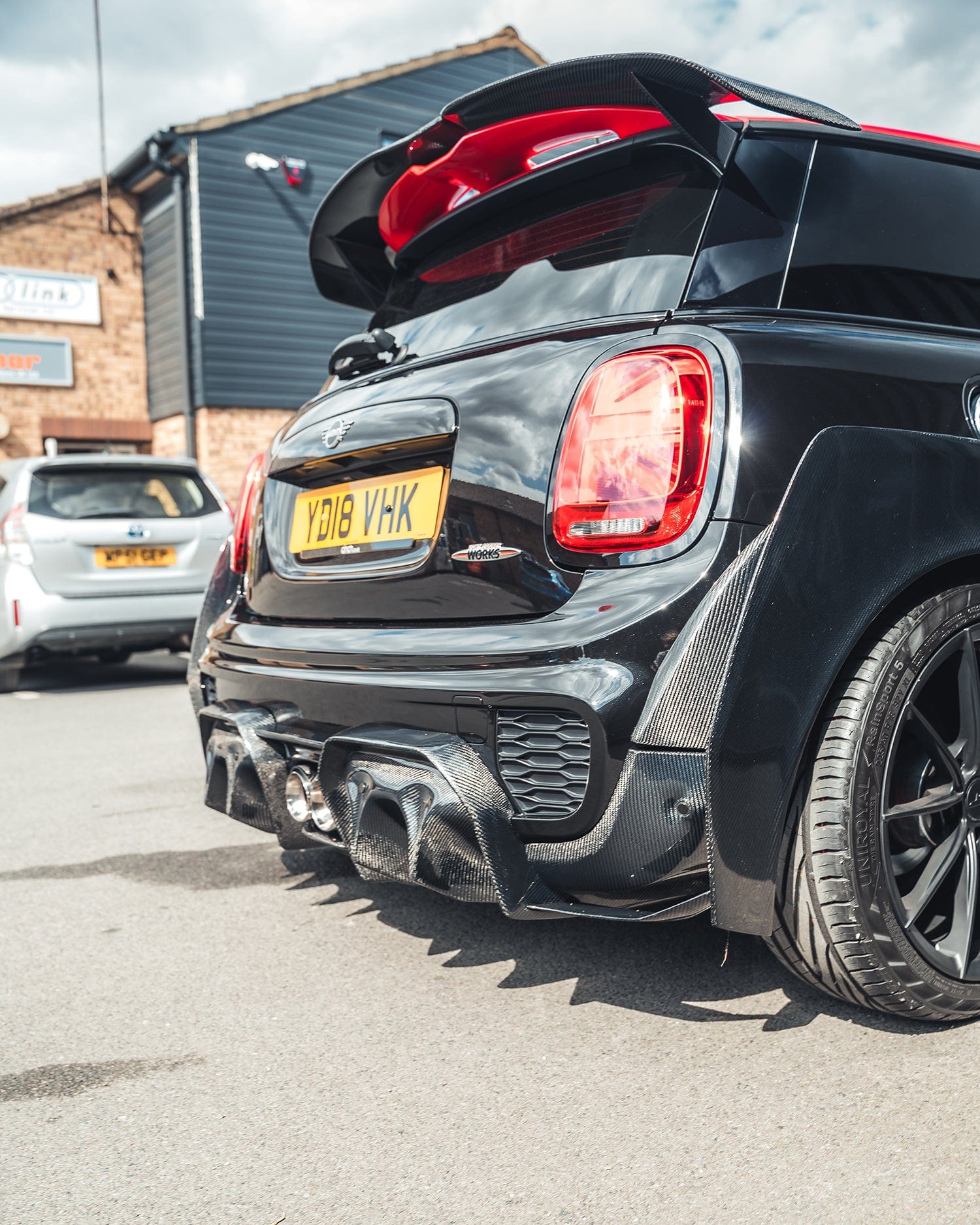 MINI COOPER S F56/F66 JCW SPORT PACK CARBON FIBRE SPOILER