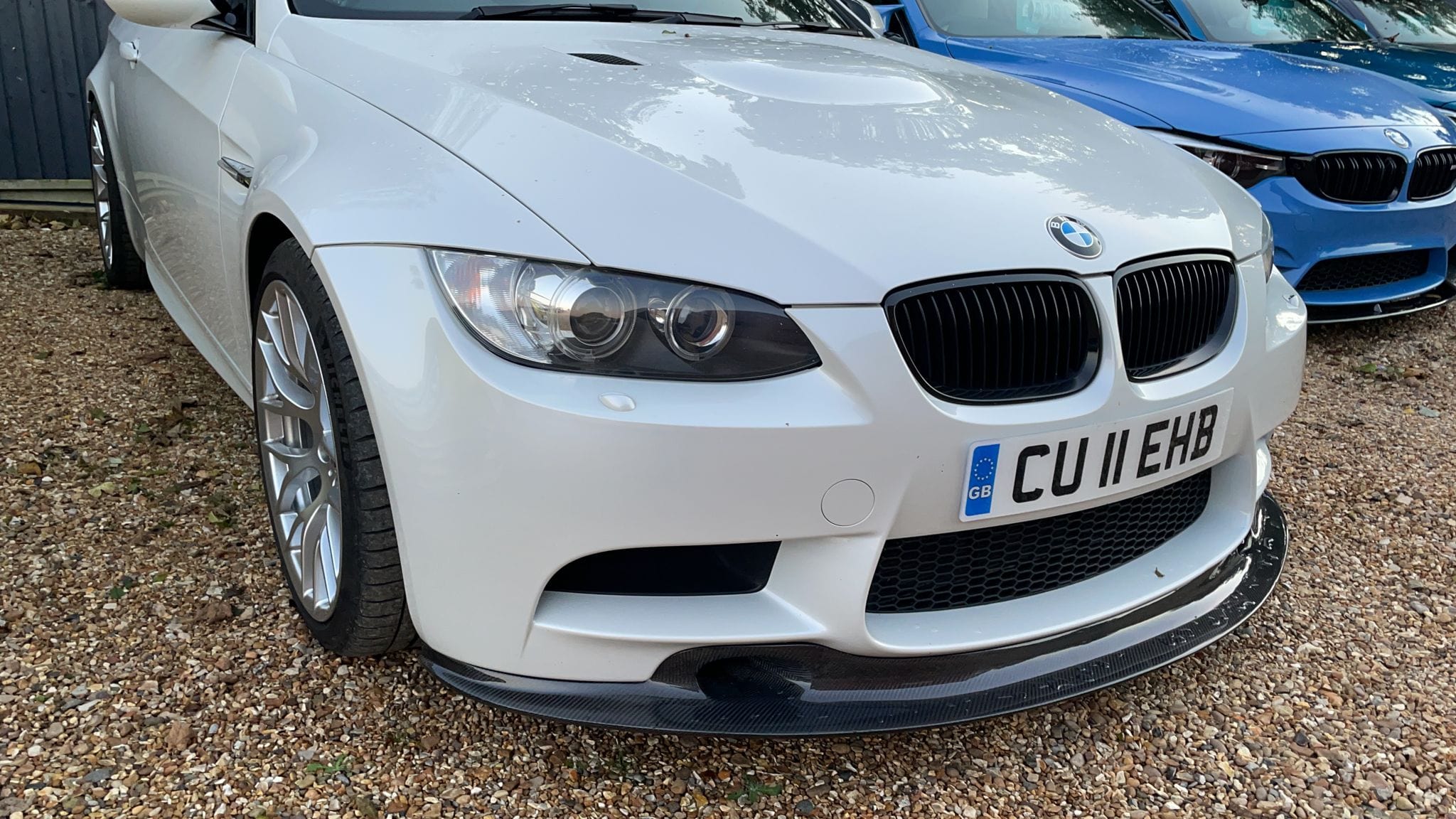BMW M3 (E92/E90) PRE LCI CARBON FIBRE SPLITTER - GT4 STYLE