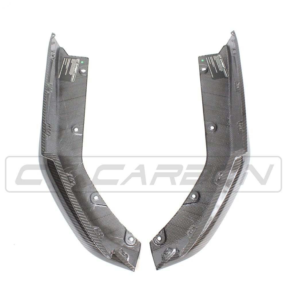 BMW M4 G82/G83 CARBON FIBRE REAR BUMPER CORNERS - OEM STYLE
