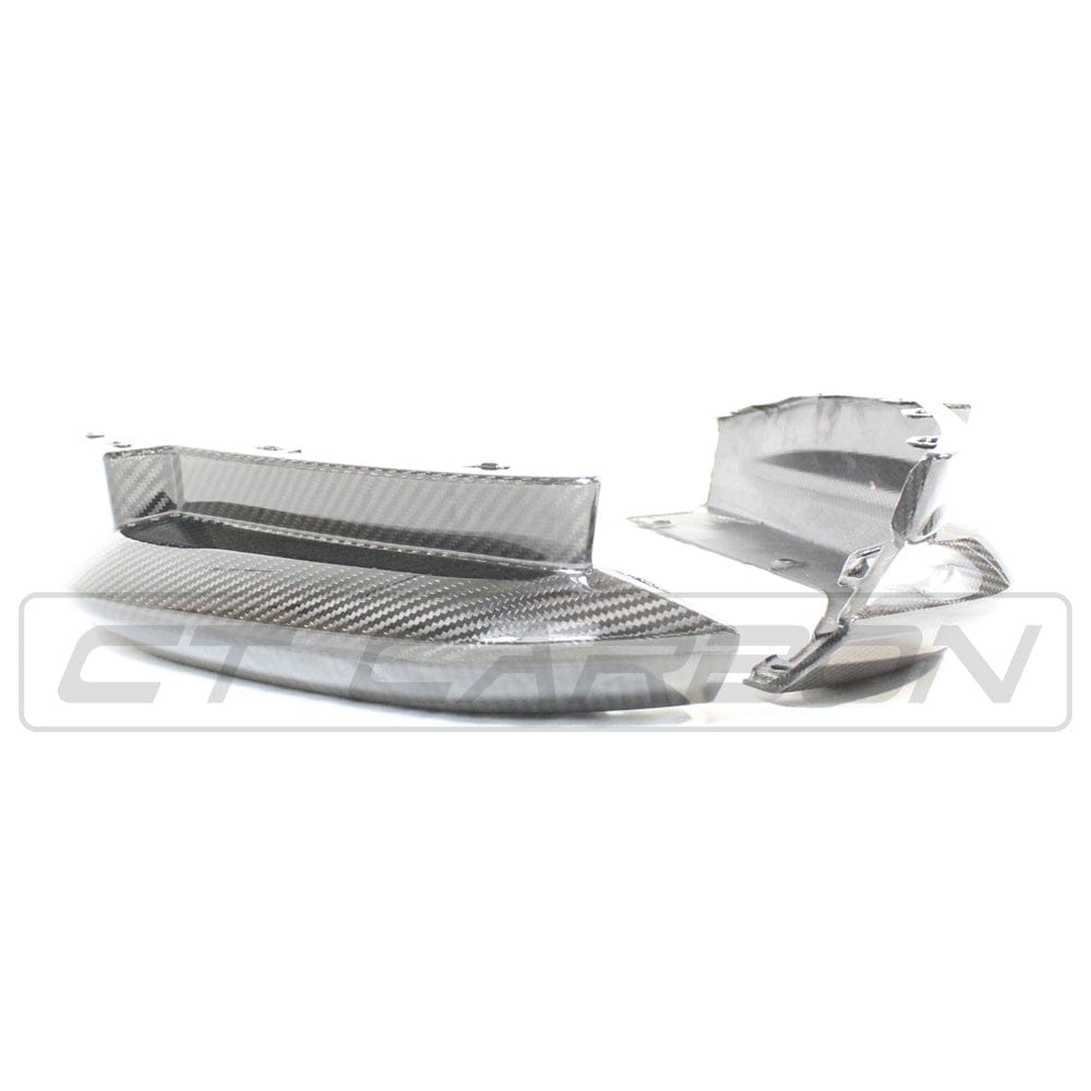 BMW M4 G82/G83 CARBON FIBRE REAR BUMPER CORNERS - OEM STYLE