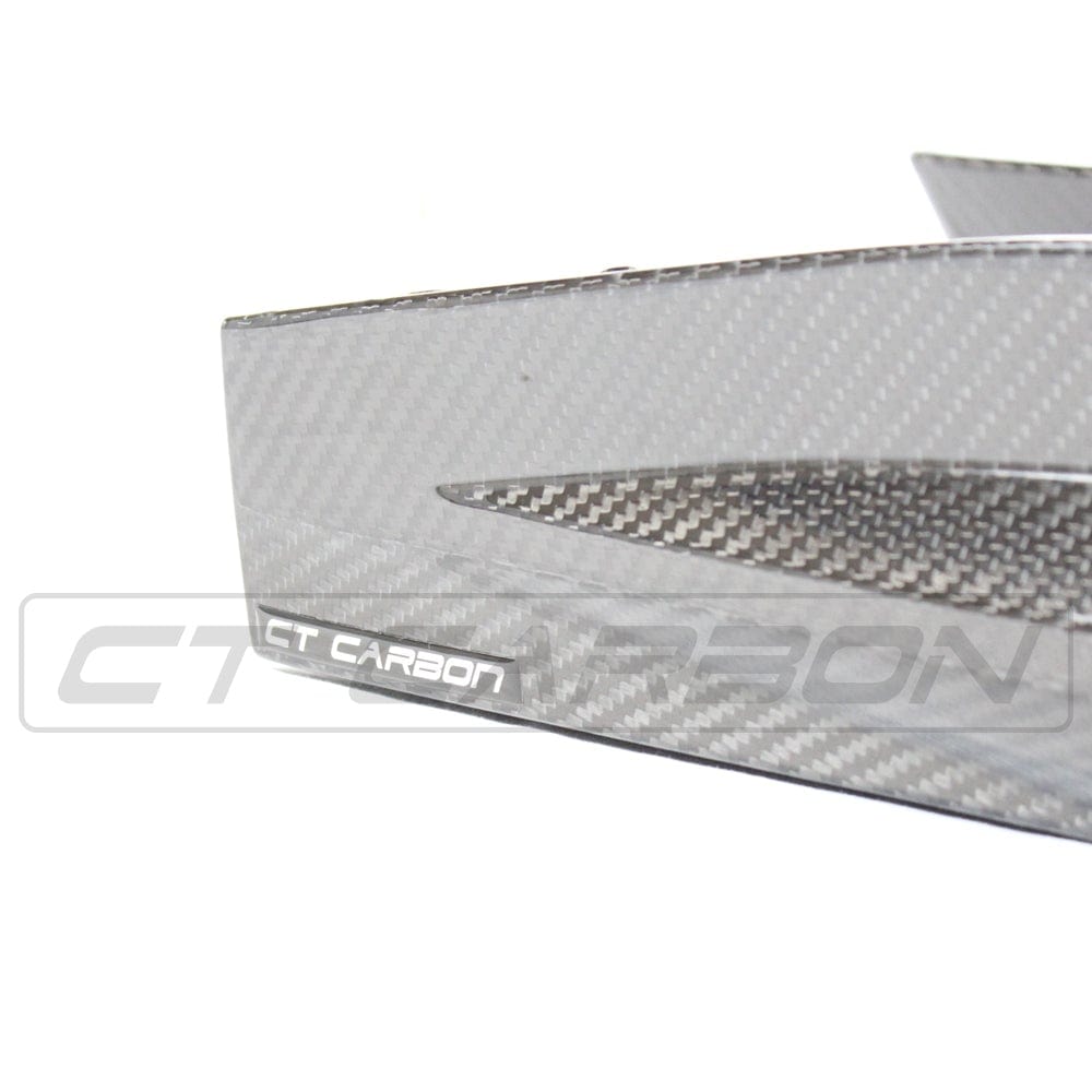 BMW M4 G82/G83 CARBON FIBRE REAR BUMPER CORNERS - OEM STYLE