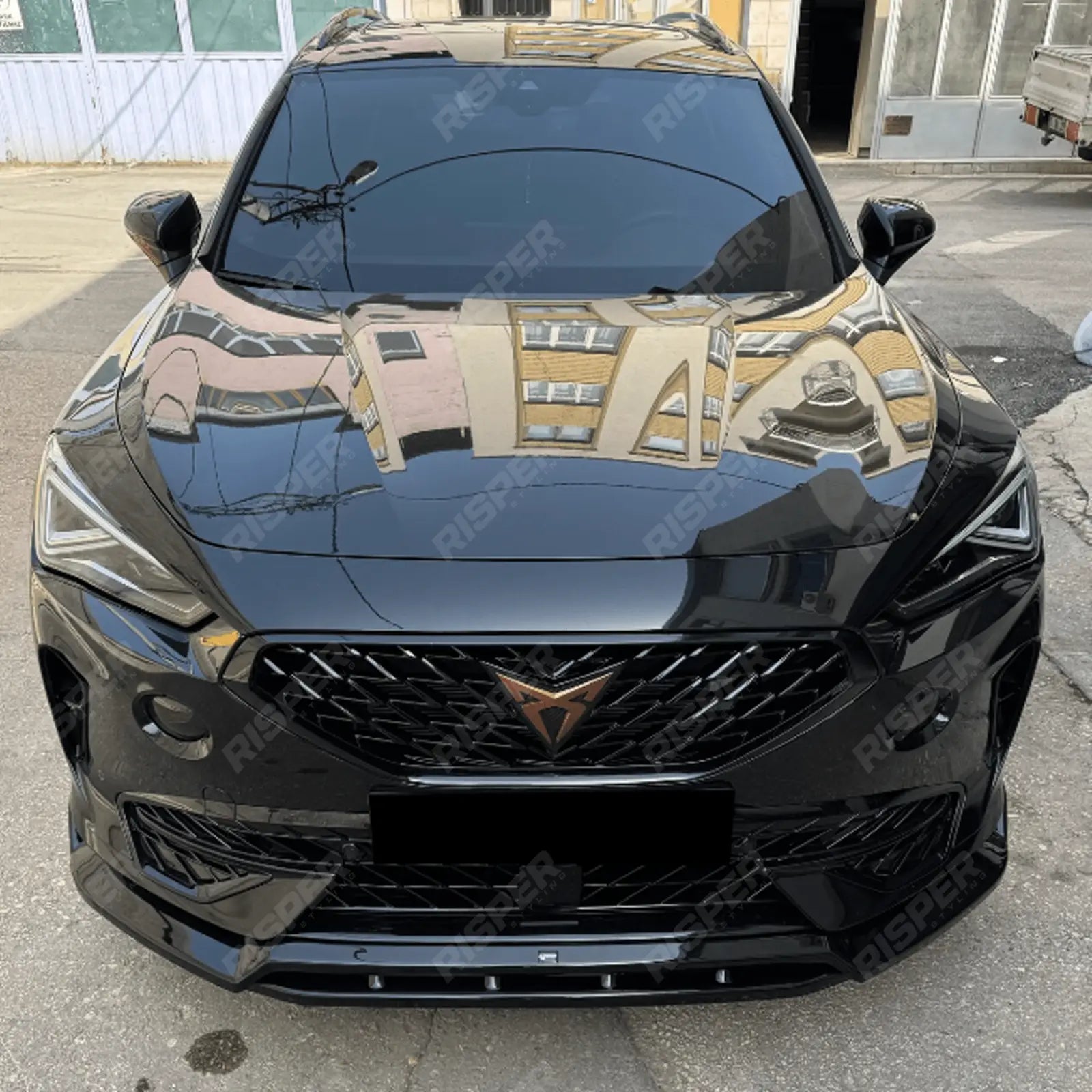 Cupra Formentor 2020-2024 Front Splitter V2 In Gloss Black