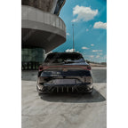 Cupra Leon 2020-2024 Rear Diffuser & Side Splitters In Gloss Black