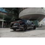 Cupra Leon 2020-2024 Rear Diffuser & Side Splitters In Gloss Black