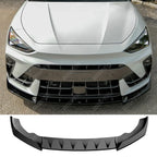 Front Splitter In Gloss Black Cupra Leon Facelift 2024 On