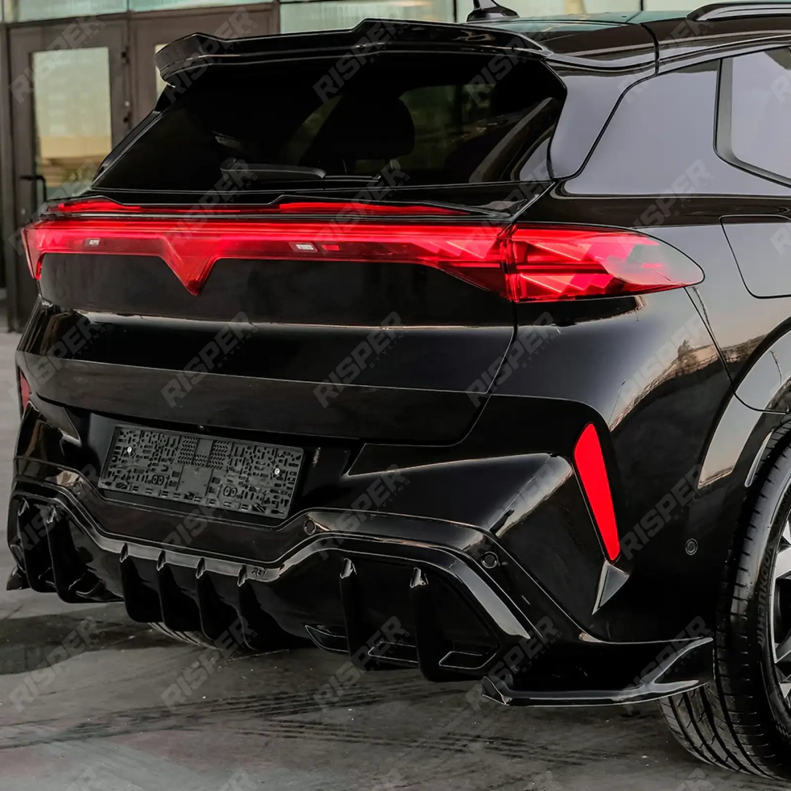 Cupra Terramar MK1 2025 On Rear Diffuser & Rear Side Splitters In Gloss Black