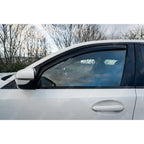 Dark Smoke 2PC STX Internal Wind Deflectors Front Doors For BMW 3 Series G20 2019+