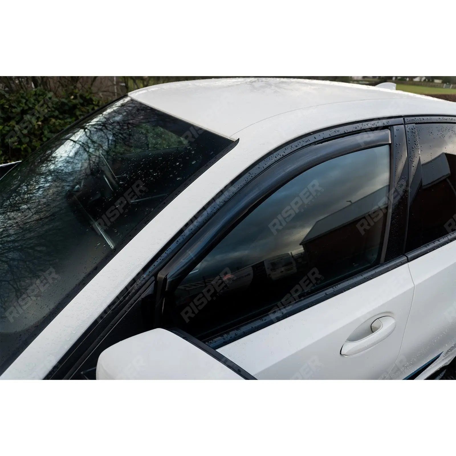 Dark Smoke 2PC STX Internal Wind Deflectors Front Doors For BMW 3 Series G20 2019+