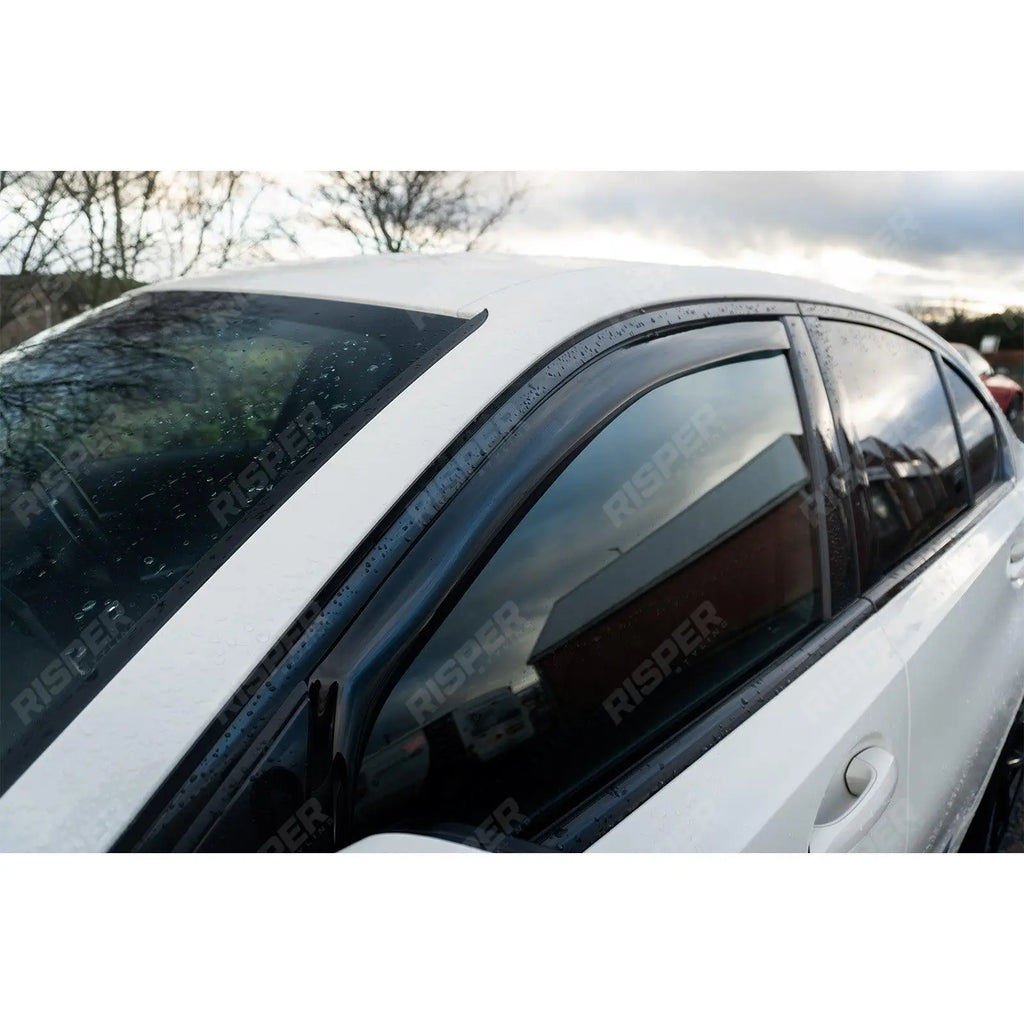 Dark Smoke 2PC STX Internal Wind Deflectors Front Doors For BMW 3 Series G20 2019+