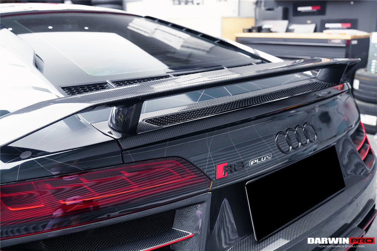 DARWINPRO - AUDI R8 COUPE 2016-23 CARBON FIBRE GT STYLE WING SPOILER