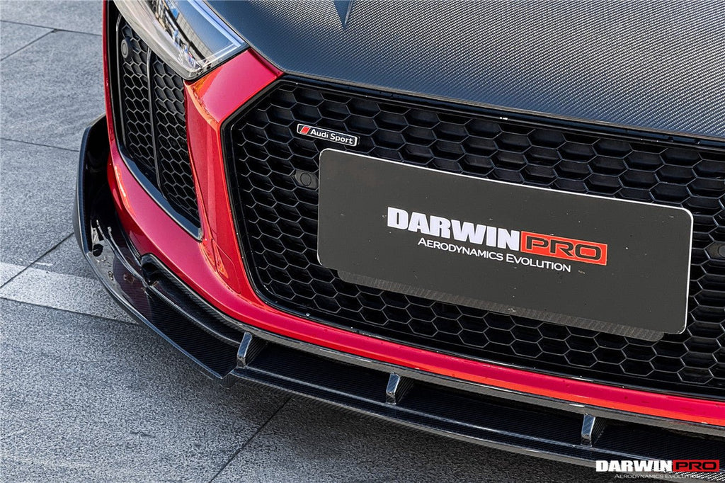 DARWINPRO - AUDI R8 COUPE / SPYDER 2016-18 IMP PERFORMANCE CARBON FIBRE FRONT LIP