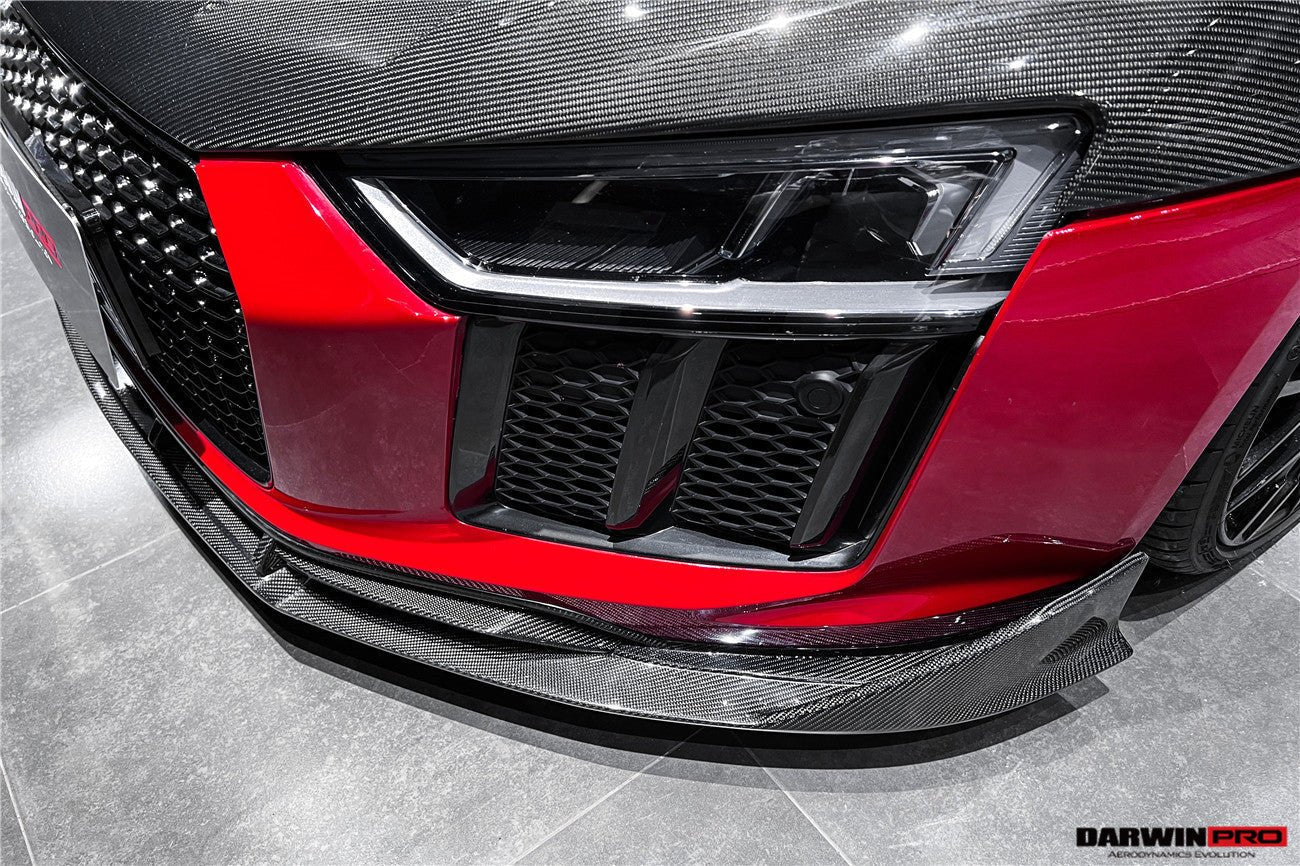 DARWINPRO - AUDI R8 COUPE / SPYDER 2016-18 IMP PERFORMANCE CARBON FIBRE FRONT LIP