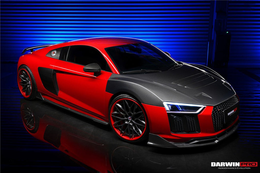 DARWINPRO - AUDI R8 COUPE / SPYDER 2016-18 IMP PERFORMANCE CARBON FIBRE HOOD BONNET