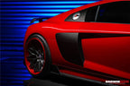 DARWINPRO - AUDI R8 COUPE / SPYDER 2016-18 IMP PERFORMANCE CARBON FIBRE SIDE SKIRTS UNDER BOARD