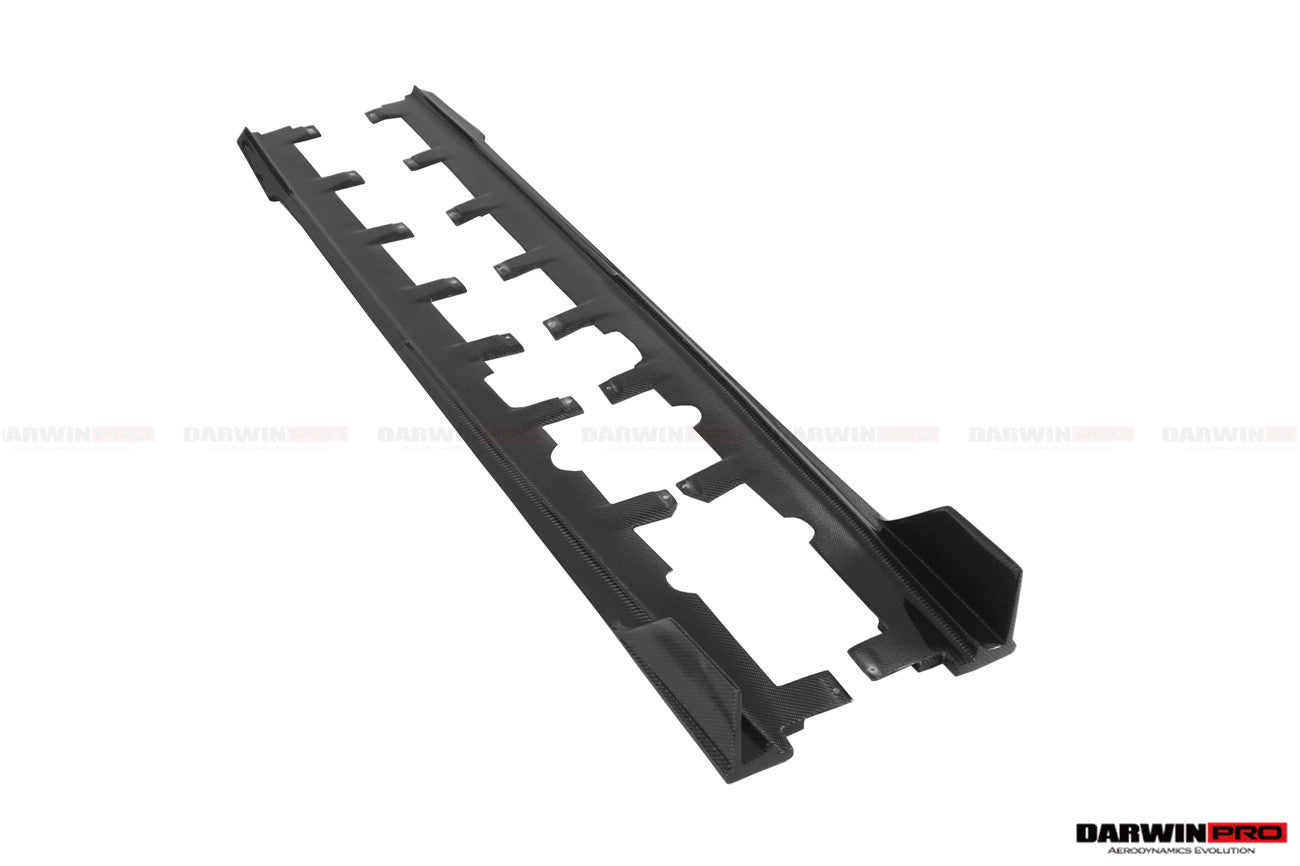 DARWINPRO - AUDI R8 COUPE / SPYDER 2016-18 IMP PERFORMANCE CARBON FIBRE SIDE SKIRTS UNDER BOARD