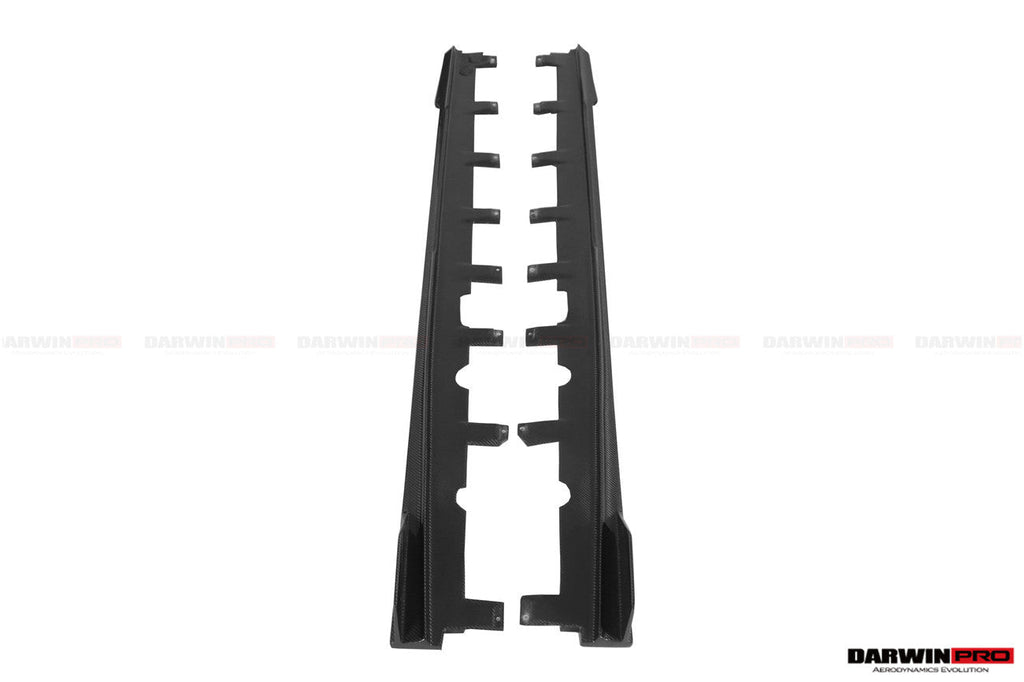 DARWINPRO - AUDI R8 COUPE / SPYDER 2016-18 IMP PERFORMANCE CARBON FIBRE SIDE SKIRTS UNDER BOARD