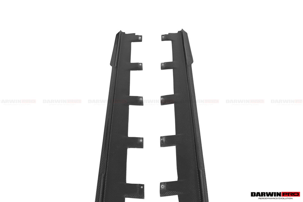 DARWINPRO - AUDI R8 COUPE / SPYDER 2016-18 IMP PERFORMANCE CARBON FIBRE SIDE SKIRTS UNDER BOARD