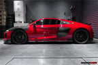DARWINPRO - AUDI R8 COUPE / SPYDER 2016-18 IMP PERFORMANCE CARBON FIBRE SIDE SKIRTS UNDER BOARD
