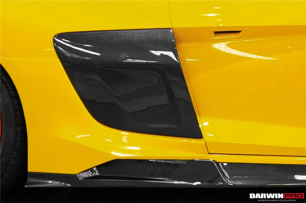 DARWINPRO - AUDI R8 COUPE / SPYDER 2016-18 IMPII CARBON FIBRE SIDE DOOR PANEL BLADES