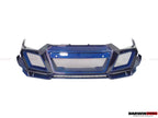 DARWINPRO - AUDI R8 COUPE / SPYDER 2016-18 IMPII PART CARBON FIBRE FRONT BUMPER
