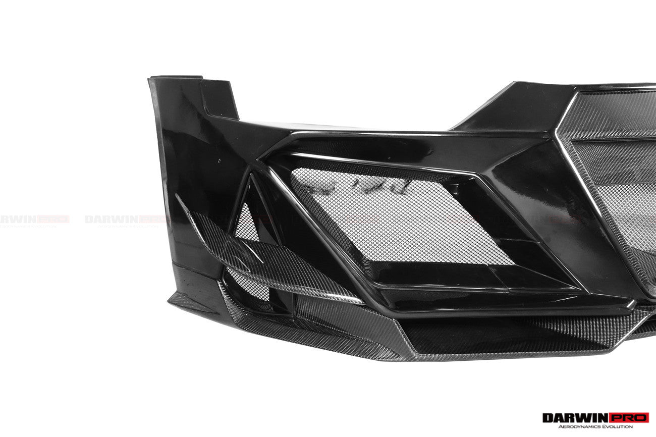 DARWINPRO - AUDI R8 COUPE / SPYDER 2016-18 IMPII PART CARBON FIBRE FRONT BUMPER