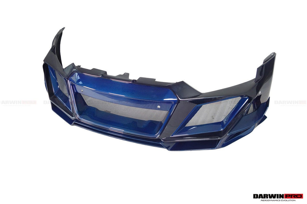 DARWINPRO - AUDI R8 COUPE / SPYDER 2016-18 IMPII PART CARBON FIBRE FRONT BUMPER