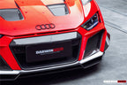 DARWINPRO - AUDI R8 COUPE / SPYDER 2016-18 IMPII PART CARBON FIBRE FRONT BUMPER