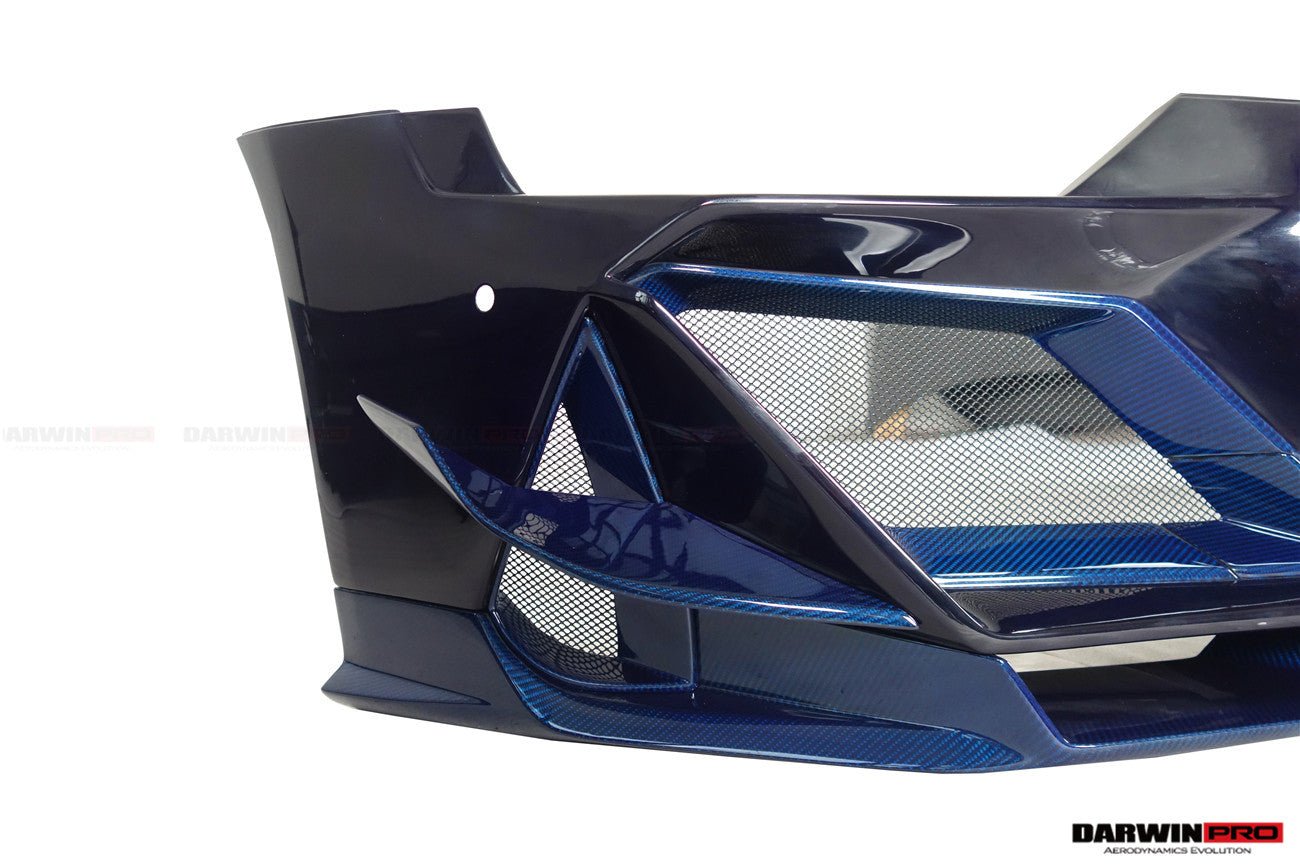 DARWINPRO - AUDI R8 COUPE / SPYDER 2016-18 IMPII PART CARBON FIBRE FRONT BUMPER