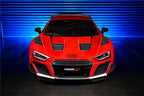 DARWINPRO - AUDI R8 COUPE / SPYDER 2016-18 IMPII PART CARBON FIBRE FRONT BUMPER