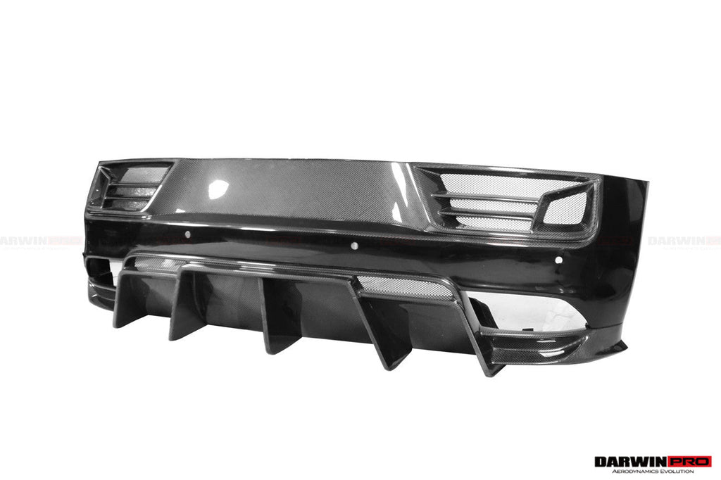 DARWINPRO - AUDI R8 COUPE / SPYDER 2016-18 IMPII PART CARBON FIBRE REAR BUMPER