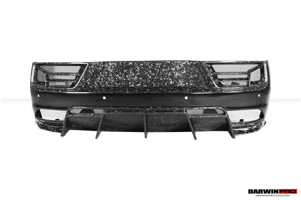 DARWINPRO - AUDI R8 COUPE / SPYDER 2016-18 IMPII PART CARBON FIBRE REAR BUMPER