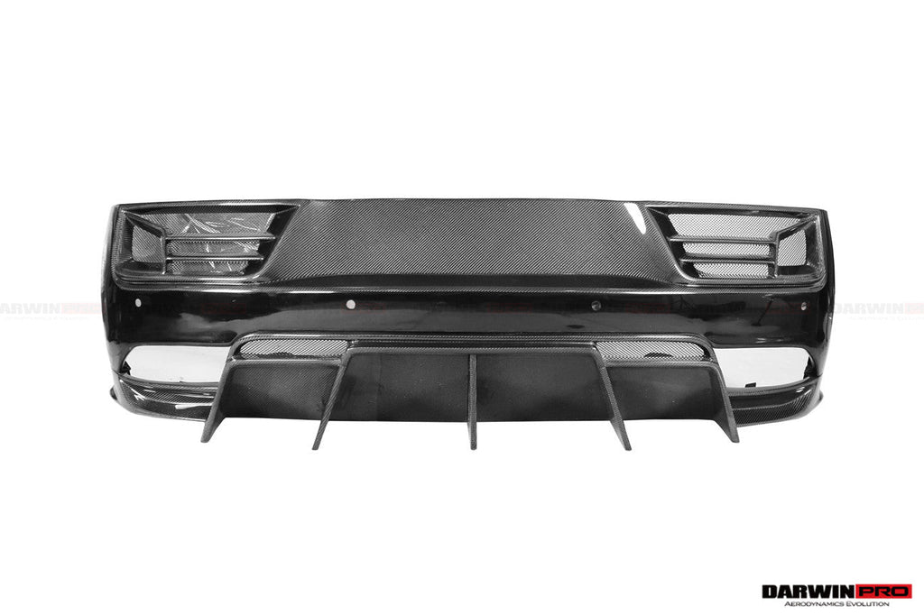 DARWINPRO - AUDI R8 COUPE / SPYDER 2016-18 IMPII PART CARBON FIBRE REAR BUMPER