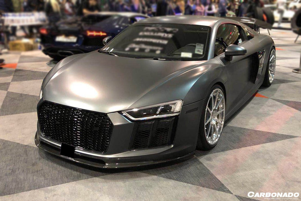 DARWINPRO - AUDI R8 COUPE / SPYDER 2016-19 VRS STYLE CARBON FIBRE FRONT LIP