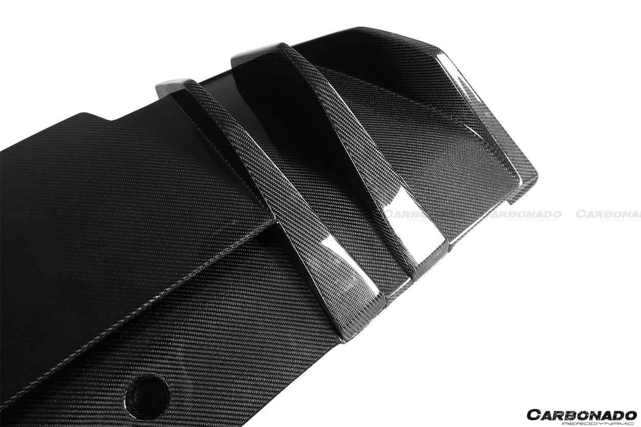 DARWINPRO - AUDI R8 COUPE / SPYDER 2016-19 VRS STYLE CARBON FIBRE REAR DIFFUSER