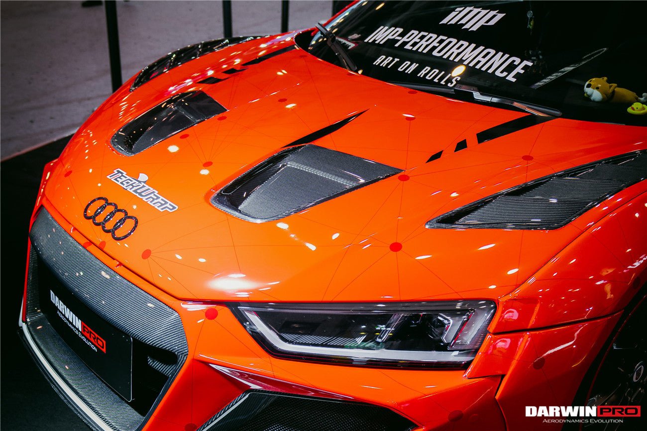 DARWINPRO - AUDI R8 COUPE / SPYDER 2016-23 IMPII CARBON FIBRE HOOD BONNET