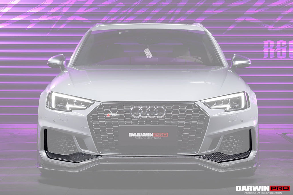 DARWINPRO - AUDI RS4 B9 2017-19 CARBON FIBRE FRONT BUMPER TRIM