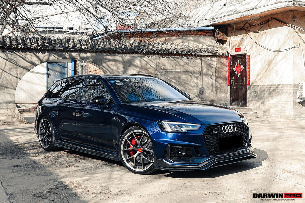DARWINPRO - AUDI RS4 B9 2017-19 CARBON FIBRE FRONT BUMPER TRIM