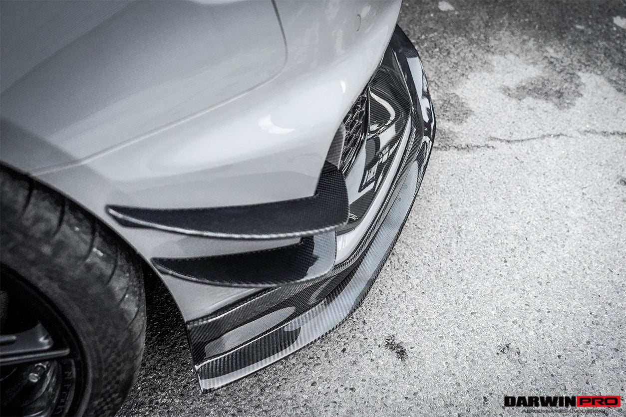 DARWINPRO - AUDI RS4 B9 2017 -2019 CARBON FIBRE BKSS STYLE FRONT LIP