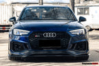 DARWINPRO - AUDI RS4 B9 2017 -2019 CARBON FIBRE BKSS STYLE FRONT LIP