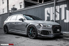DARWINPRO - AUDI RS4 B9 2017 -2019 CARBON FIBRE BKSS STYLE FRONT LIP