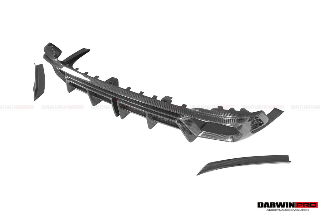 DARWINPRO - AUDI RS4 B9 B9.5 2017 -2024 CARBON FIBRE BKSS LED REAR DIFFUSER AND REAR SIDE SKIRTS