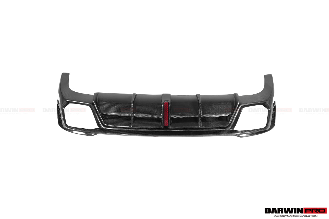 DARWINPRO - AUDI RS4 B9 B9.5 2017 -2024 CARBON FIBRE BKSS LED REAR DIFFUSER AND REAR SIDE SKIRTS