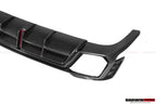 DARWINPRO - AUDI RS4 B9 B9.5 2017 -2024 CARBON FIBRE BKSS LED REAR DIFFUSER AND REAR SIDE SKIRTS