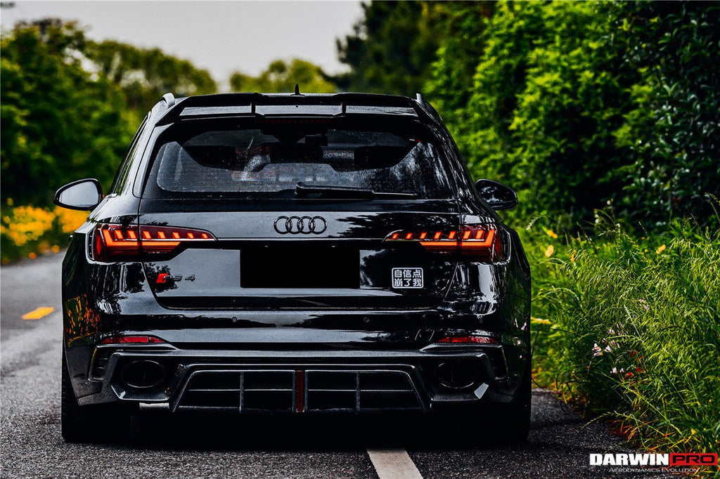 DARWINPRO - AUDI RS4 B9 B9.5 2017 -2024 CARBON FIBRE BKSSII STYLE ROOF SPOILER