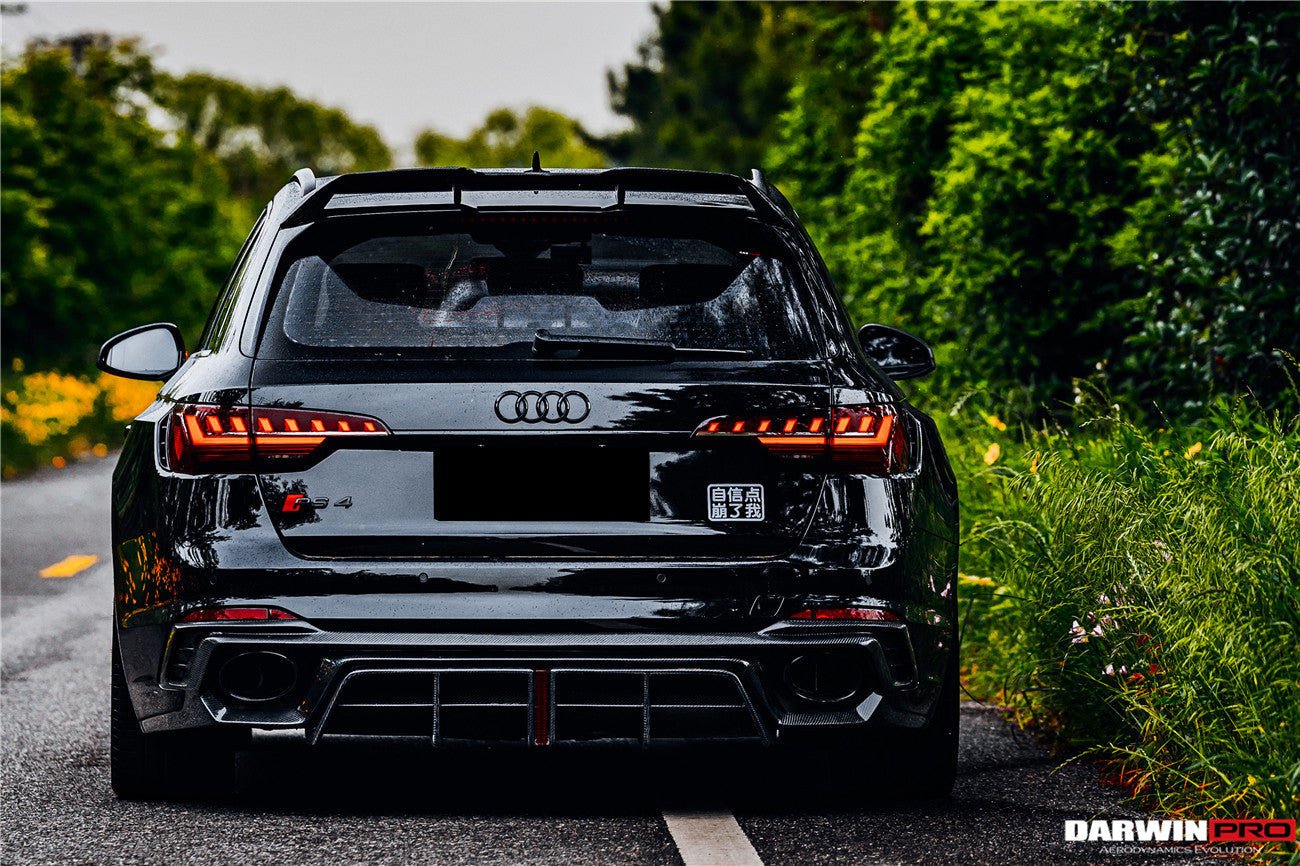DARWINPRO - AUDI RS4 B9 B9.5 2017 -2024 CARBON FIBRE BKSSII STYLE ROOF SPOILER